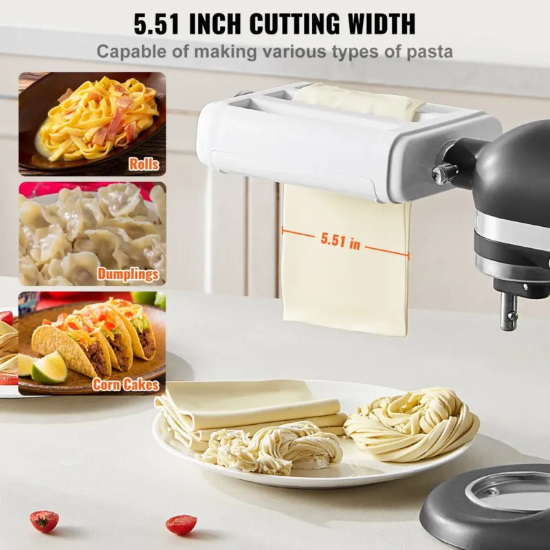 Pastarulli komplekt KitchenAid köögimasinale, 3 osa