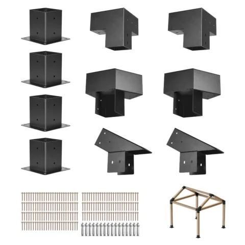 Pergola komplekt, 10,2 x 10,2 cm, 92 x 92 mm