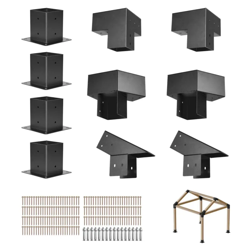 Pergola komplekt, 10,2 x 10,2 cm, 92 x 92 mm