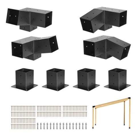 Pergola komplekt, 10,2 x 10,2 cm, 92 x 92 mm