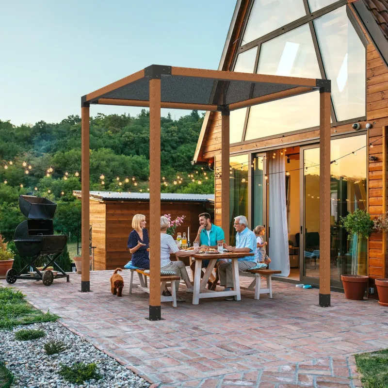 Pergola kronsteinikomplekt 10,2 cm x 10,2 cm