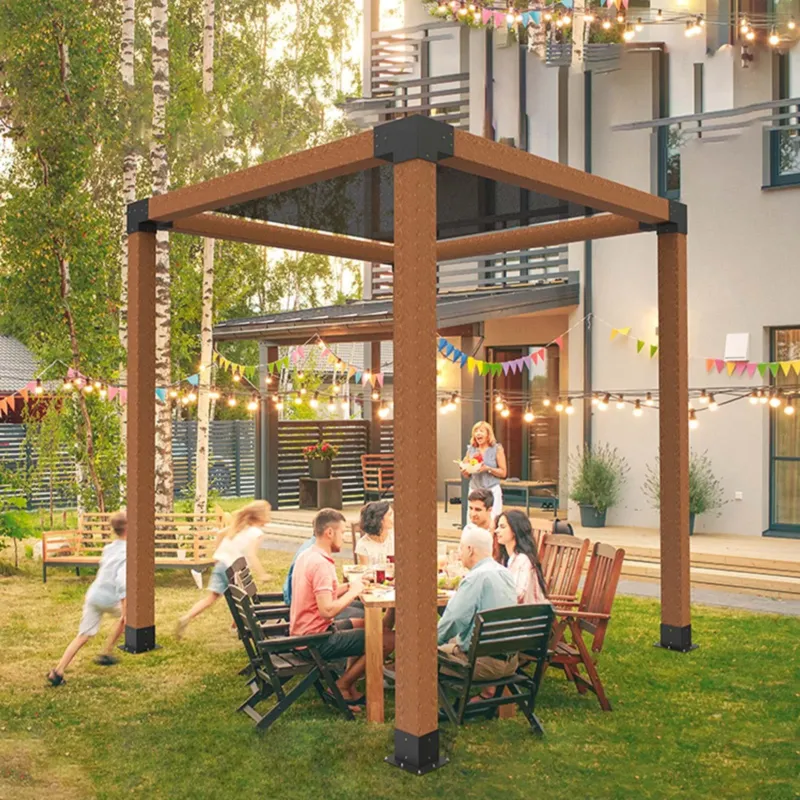 Pergola kronsteinikomplekt, 10,2 x 10,2 cm, 92 x 92 mm