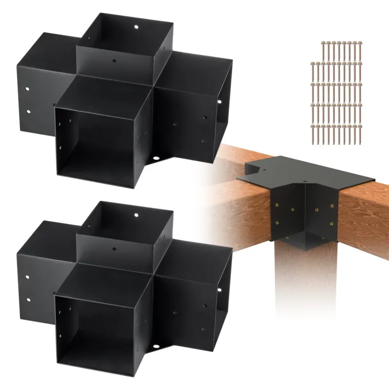 Pergola kronsteinikomplekt 6''x6'' (sisuse mõõt 5,6x5,6), 2 tk, 15,2 x 15,2 cm