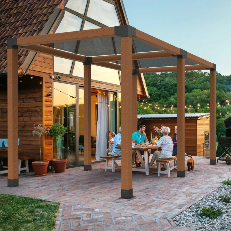 Pergola kronsteinikomplekt 6''x6'' (sisuse mõõt 5,6x5,6), 2 tk, 15,2 x 15,2 cm