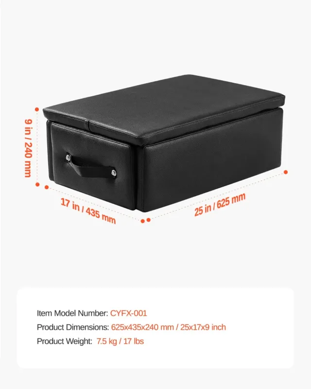 Pilatese kast reformerile, 63,5 x 43,2 x 22,9 cm, 159 kg