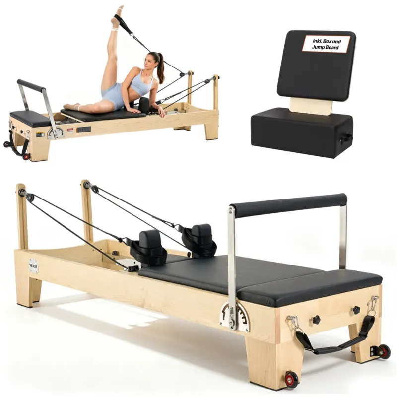 Pilatese reformermasin, 181 kg, 2380 x 735 x 925 mm