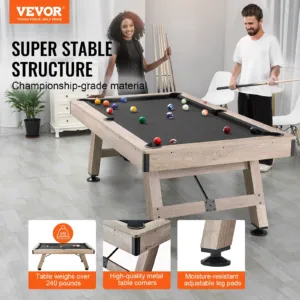 Piljardilaud, 2,13 m, 109 kg — pilt 2