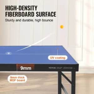 Pingpongilaud, 152 x 66,0 x 71,1 cm, 1526 x 665 x 718 mm — pilt 4