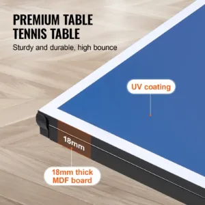 Pingpongilaud, 18 mm, 7,62 cm — pilt 3