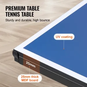 Pingpongilaud, 25 mm, 12,7 cm — pilt 3
