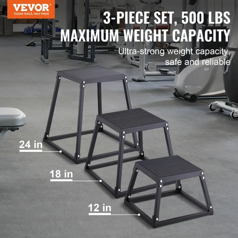 Plyomeetrilised hüppekastid, 1,91 cm, 227 kg