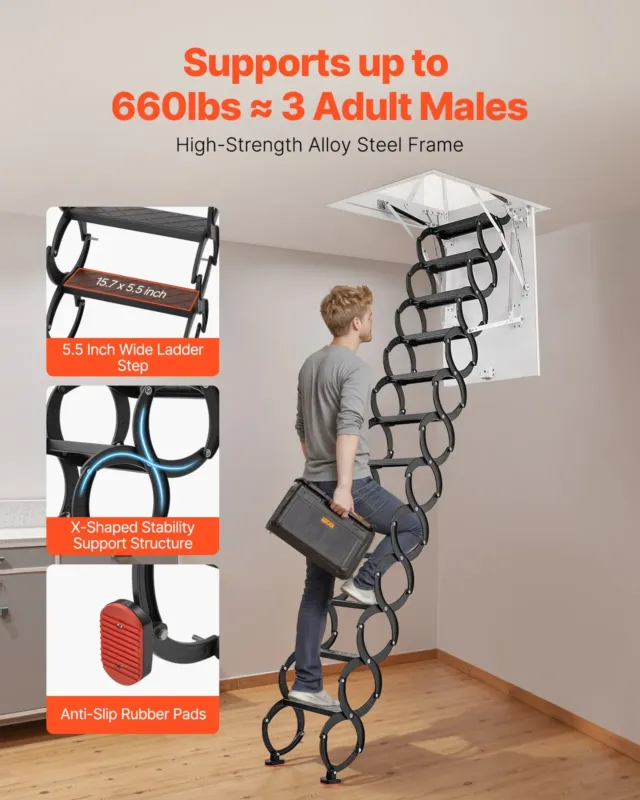 Pööninguredel, 299 kg, 2,87 m