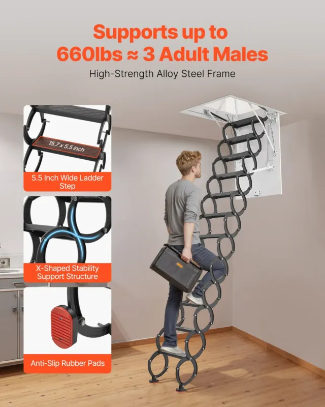 Pööninguredel, 299 kg, 3,11 m