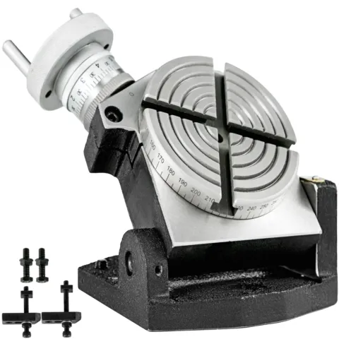 Pöördlaud 10,2 cm/100 MM horisontaalne vertikaalne pöördlaud