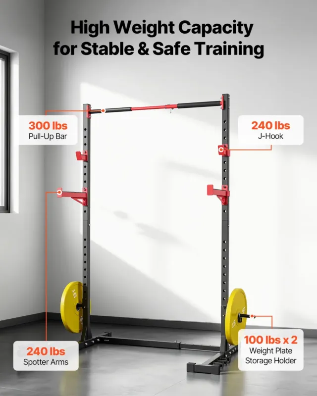 Power Cage Rack, 5,08 x 2,54 cm, 445 kg
