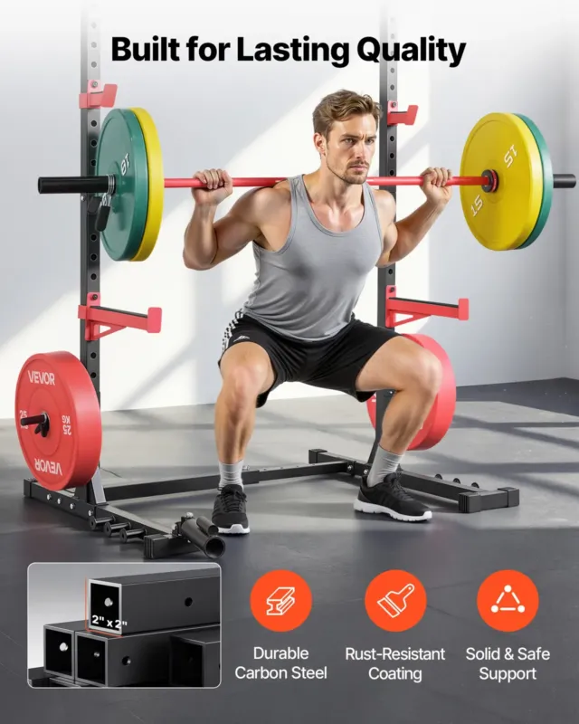 Power Cage Rack, 5,08 x 2,54 cm, 445 kg