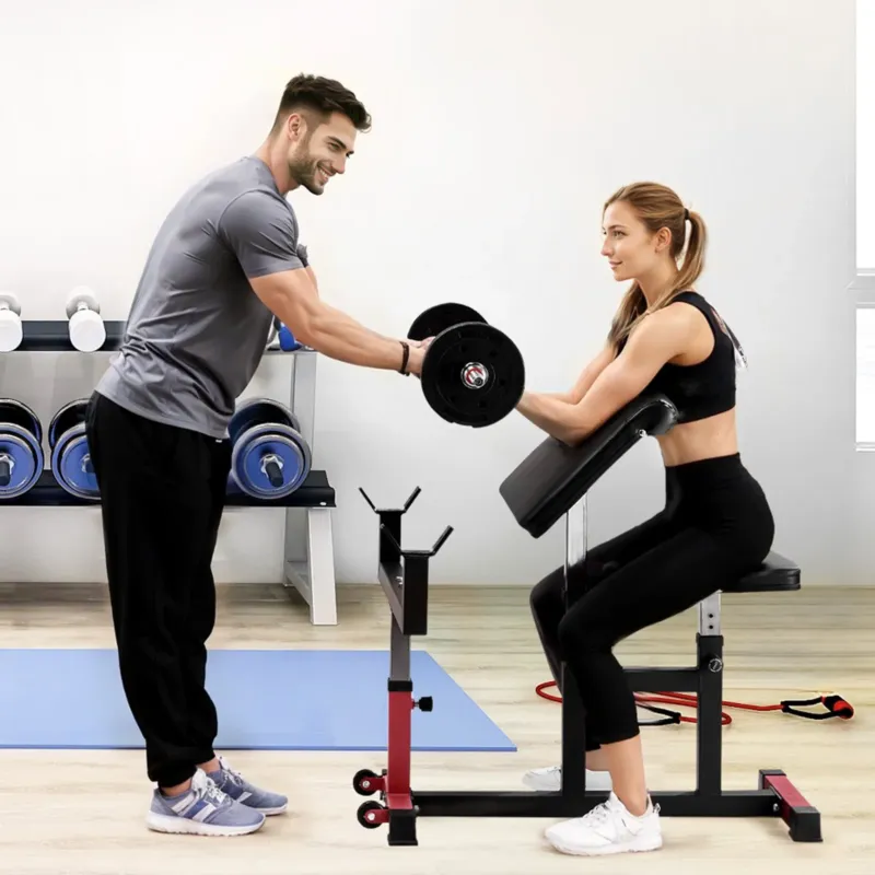 Preacher Curl Pink, 200 kg