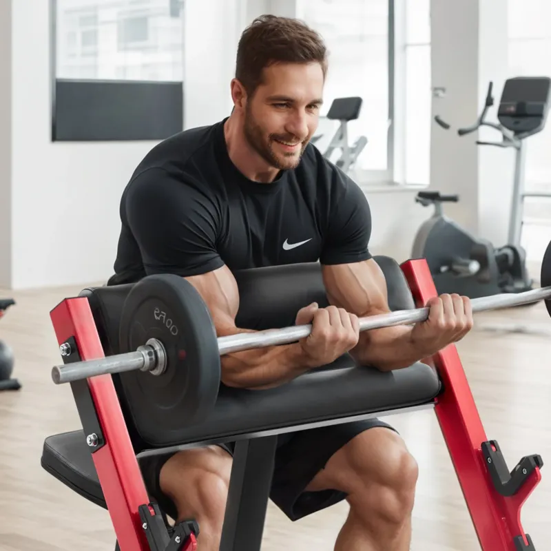 Preacher Curl Pink, 299 kg