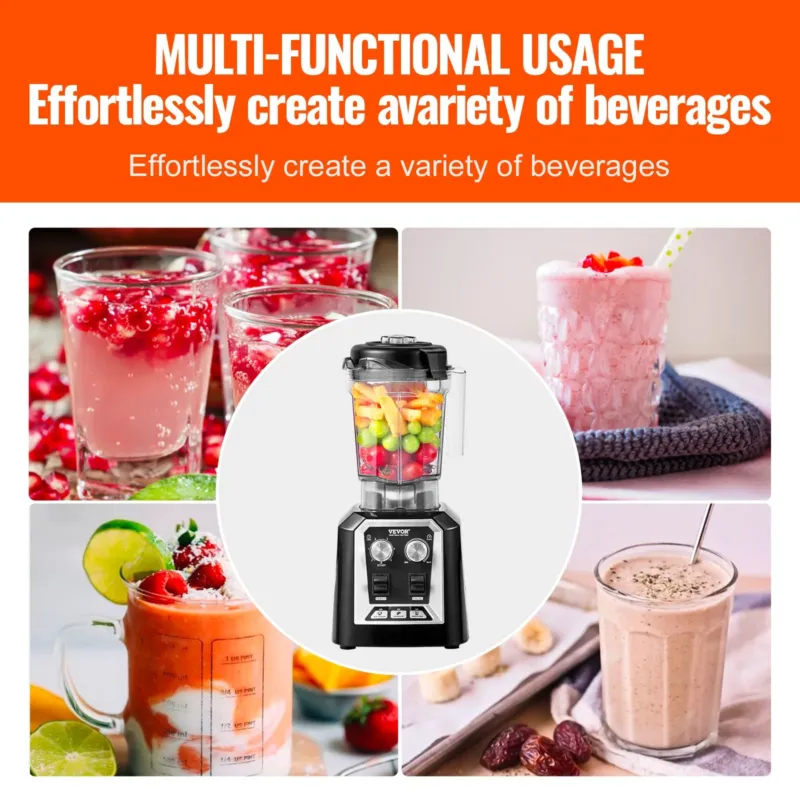 Professionaalne blender 2 L, 3 funktsiooni