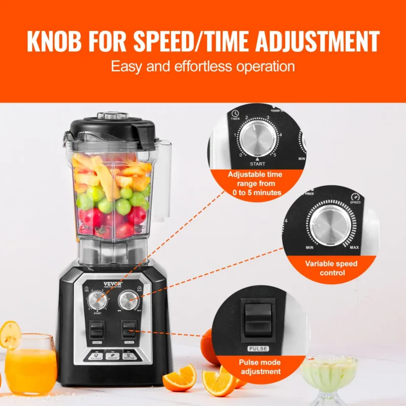 Professionaalne blender 2 L, 3 funktsiooni