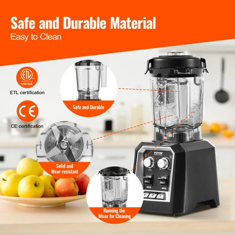 Professionaalne blender 2 L, 3 funktsiooni