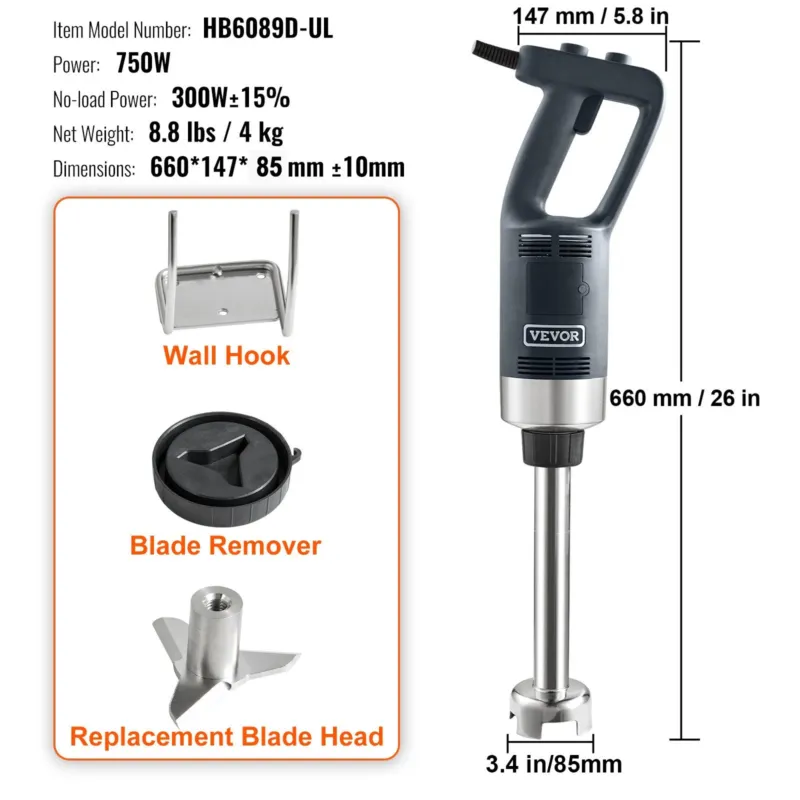 Professionaalne saumikser, HB6089D-GS