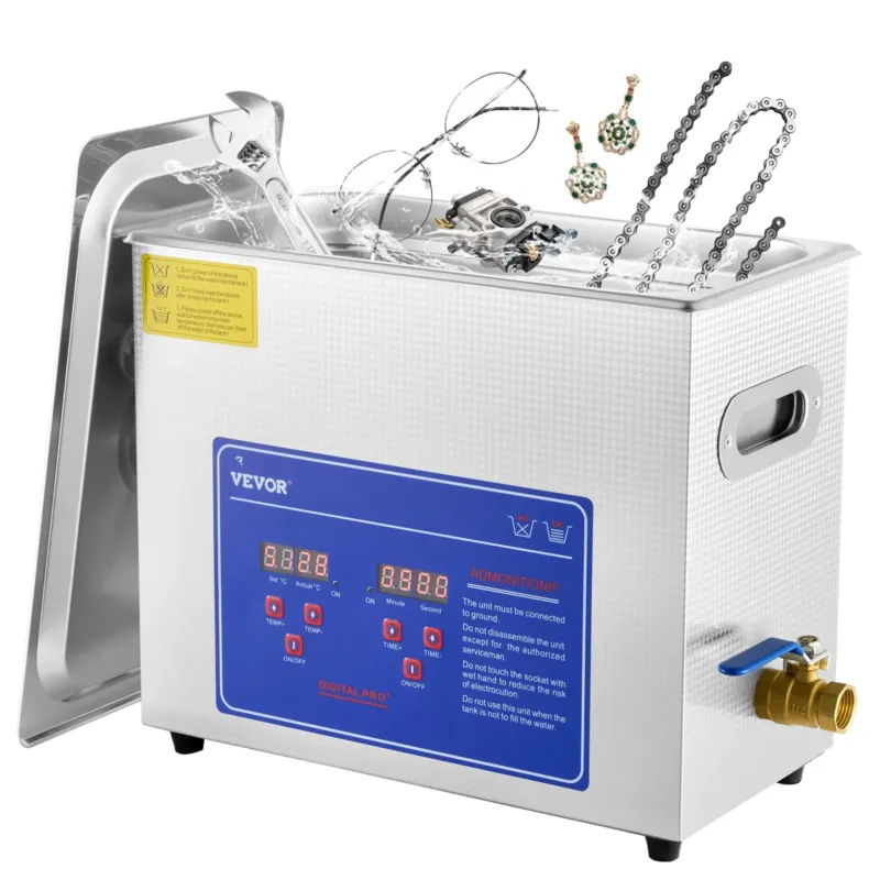 Professionaalne ultrahelipuhasti, 6 L, 180 W
