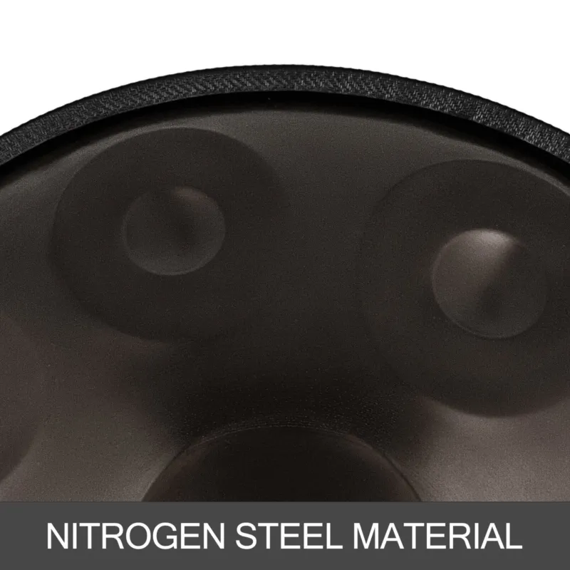 Pruun harmooniline käsitrumm käsipan d-moll 9 nooti 55,9 cm terasest