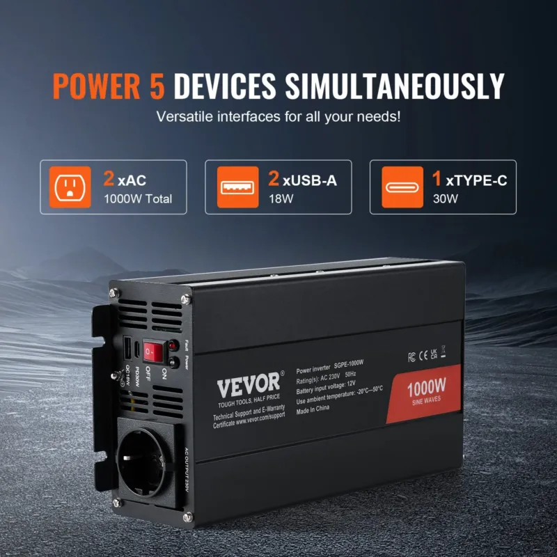 Puhta siinuslaine inverter