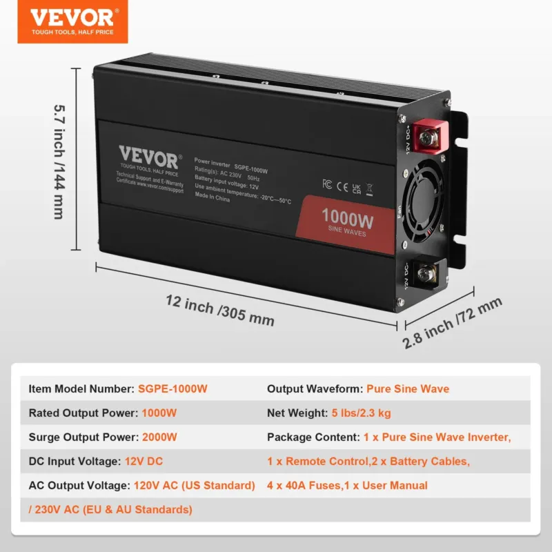 Puhta siinuslaine inverter