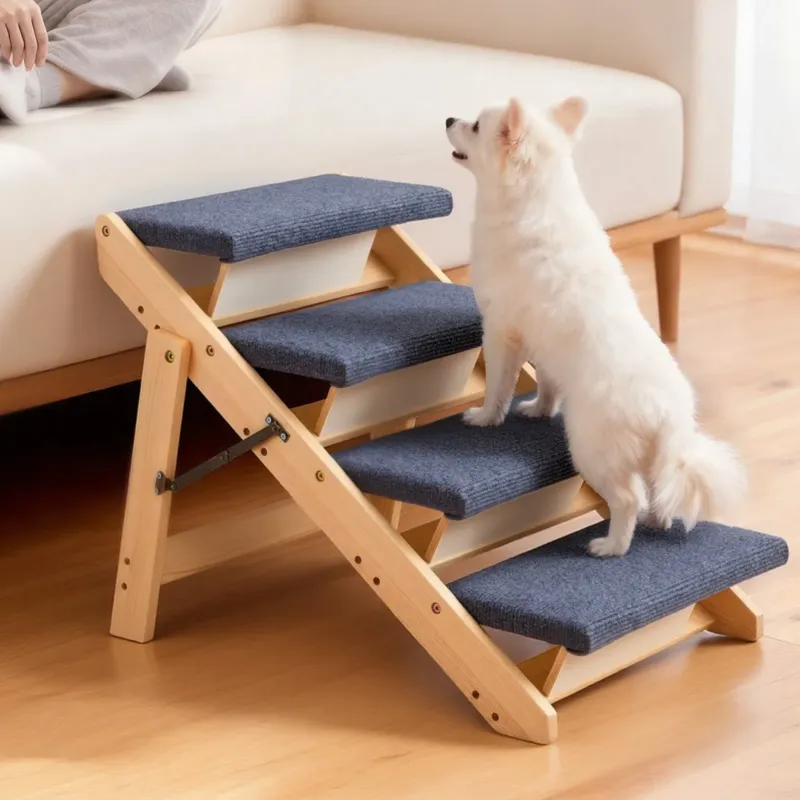 Puidust lemmikloomatrepp, 68 kg, 12 cm