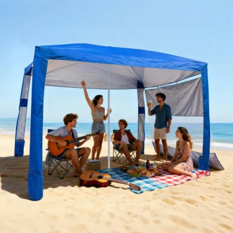Rannakabana, 2,4 x 2,4 m, 2400 x 2400 x 2400 mm
