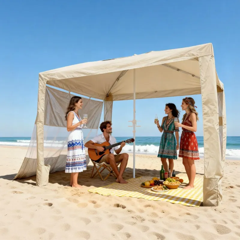 Rannakabana, 2,4 x 2,4 m, 2400 x 2400 x 2400 mm