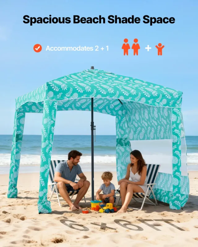 Rannakabiin, 1,83 x 1,83 m, 140 g