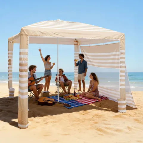 Rannakabiin, 2,4 x 2,4 m, 2400 x 2400 x 2400 mm