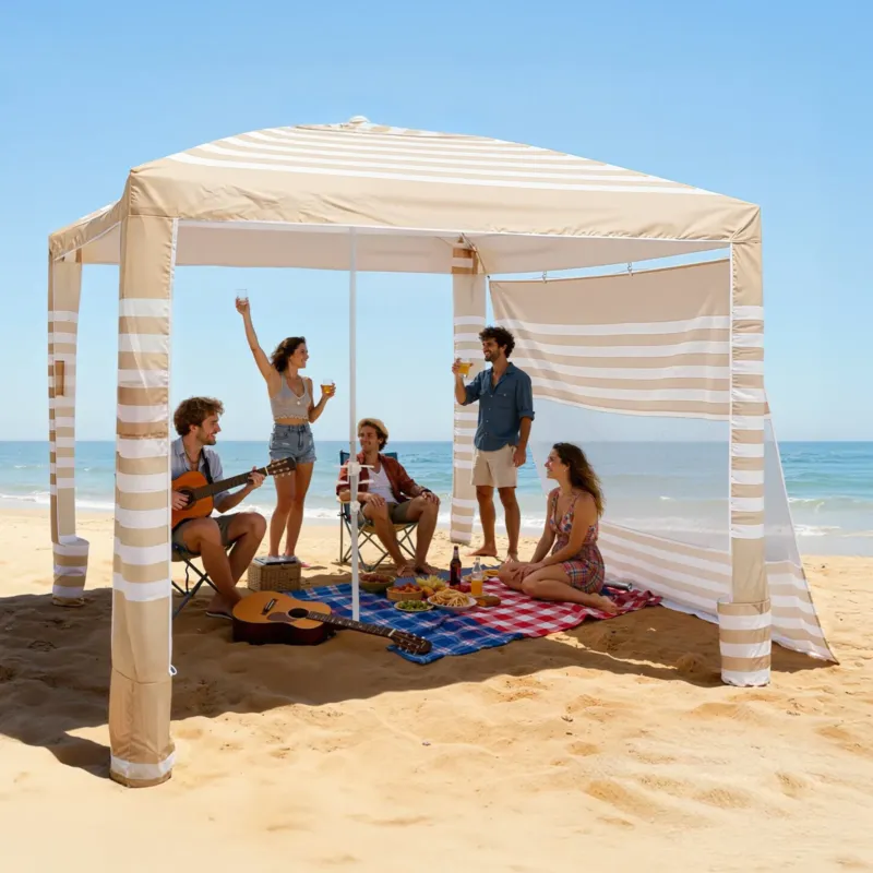 Rannakabiin, 2,4 x 2,4 m, 2400 x 2400 x 2400 mm