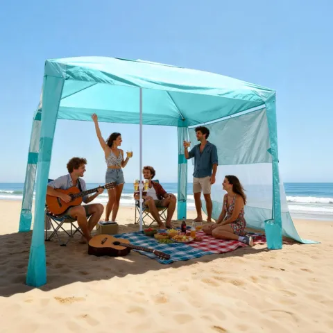 Rannakabiin, 2,4 x 2,4 m, 2400 x 2400 x 2400 mm