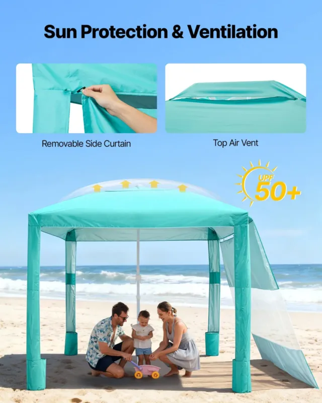Rannakabiin, 2,4 x 2,4 m, 2400 x 2400 x 2400 mm