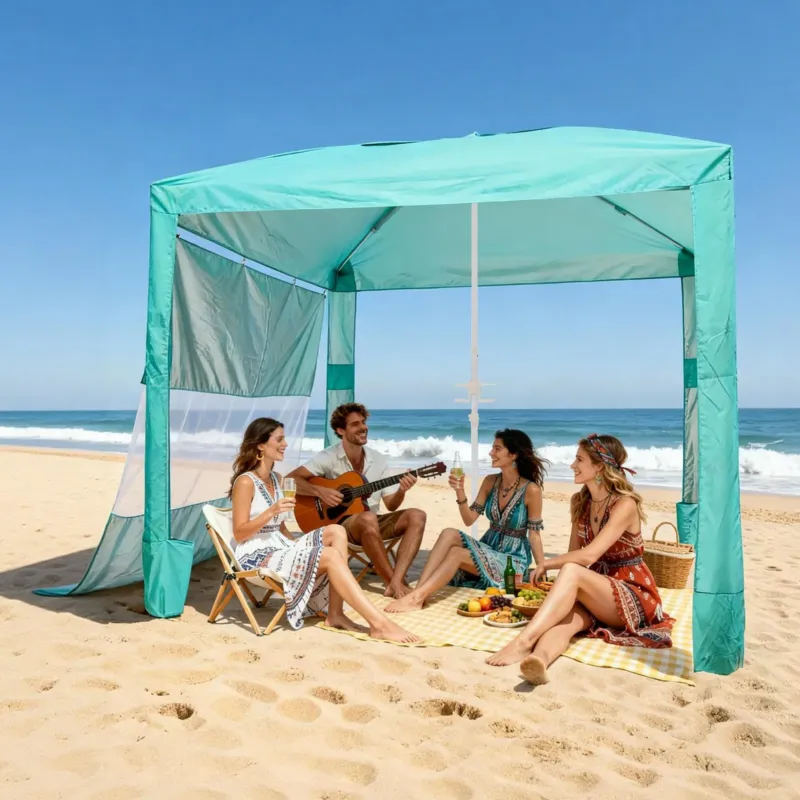 Rannakabiin, 2,4 x 2,4 m, 2400 x 2400 x 2400 mm