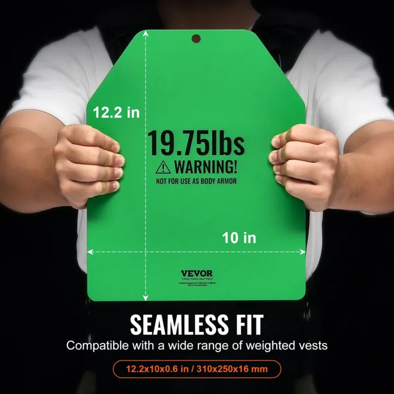 Raskusvesti kettad, 8,9 kg, 250 x 310 x 16 mm