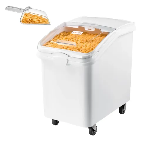 Ratastel toiduainete mahuti 120 L