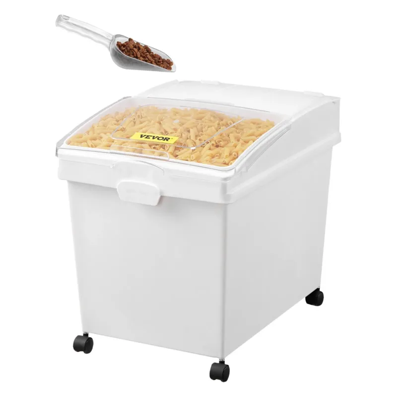 Ratastel toiduainete mahuti 33,3 L, 3 tk