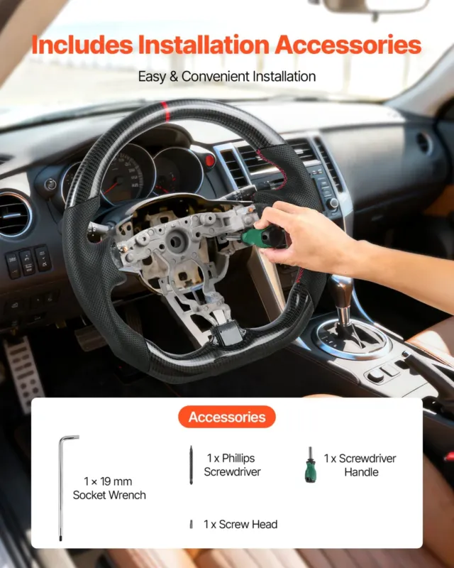 Rool Nissan 370Z-le aastateks 2008–2020, 108 mm, 2,4 kg