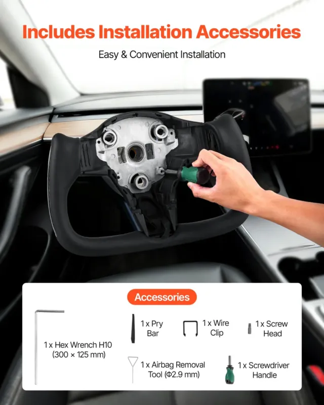 Rool Tesla Model 3-le 2016-2023, 77 W, 1,72 kg