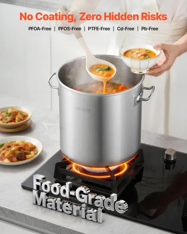 Roostevabast terasest pott 19,9 L