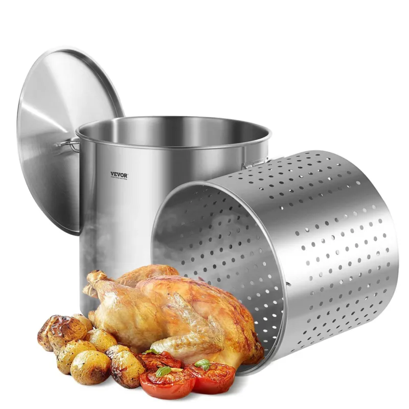 Roostevabast terasest pott 94,6 L