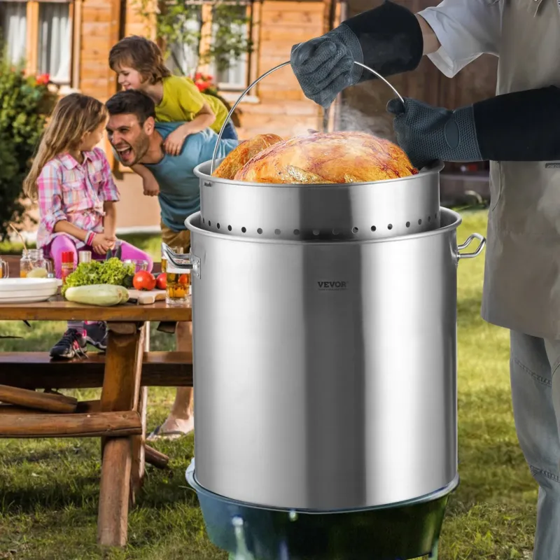 Roostevabast terasest pott 94,6 L