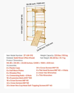 Rootsi redeliga seinavõimla, 20,3 cm, 99,8 kg — pilt 7