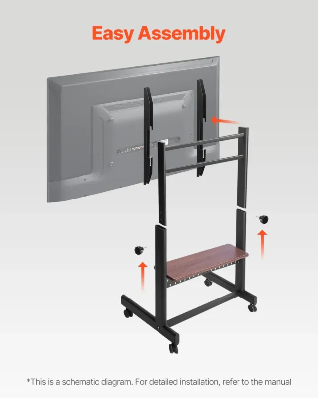 Rull-telerialus, 254 cm, 93,0 kg