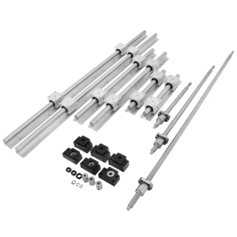 SBR20 lineaarrööpa komplekt + 3 kuulkruvi RM1605-350/650/1050mm CNC